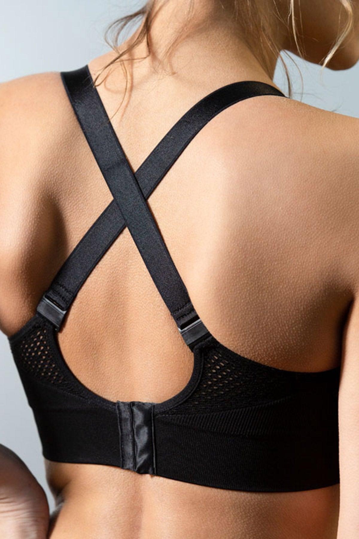 WOMA | Reggiseno Sportivo Premaman e Allattamento Nero - Pietro Brunelli