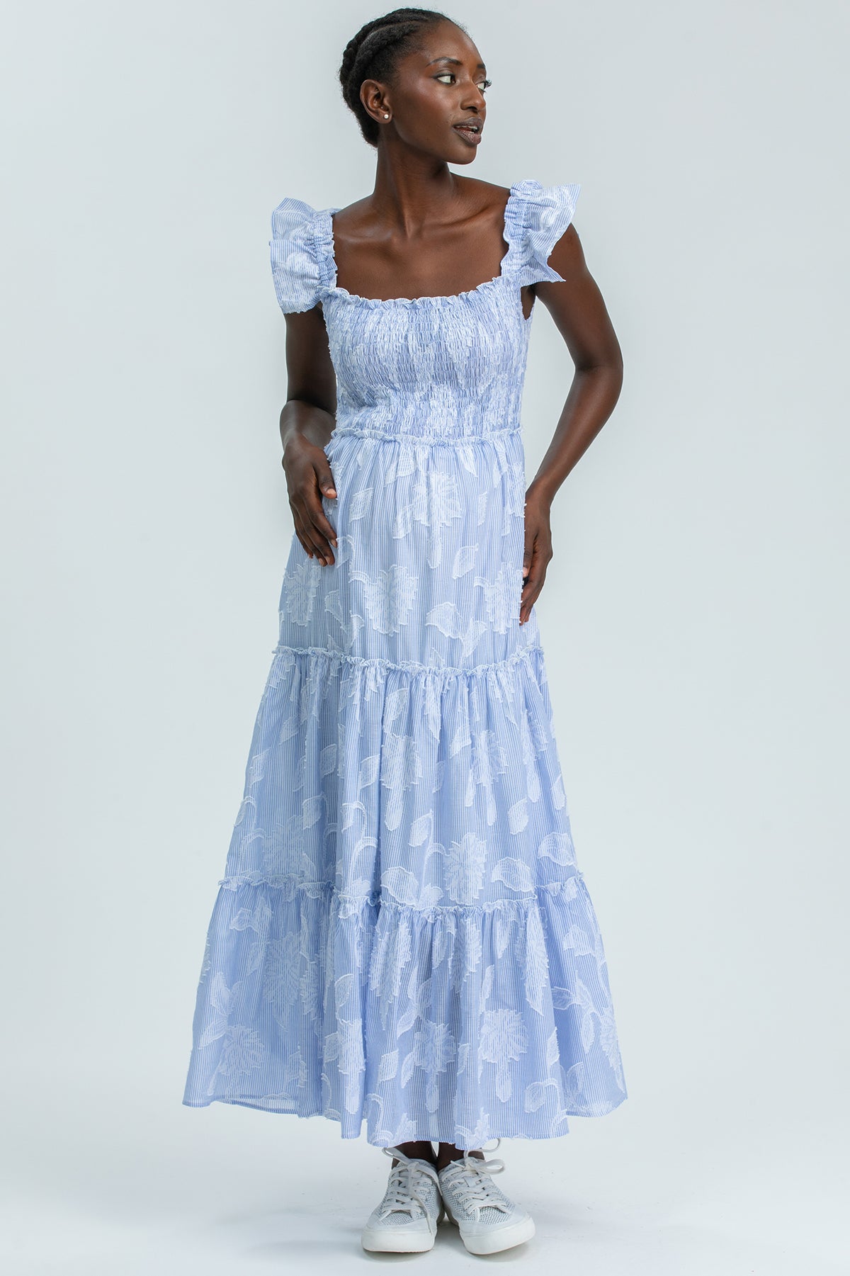 CLOÉ | Abito Premaman Lungo in Cotone