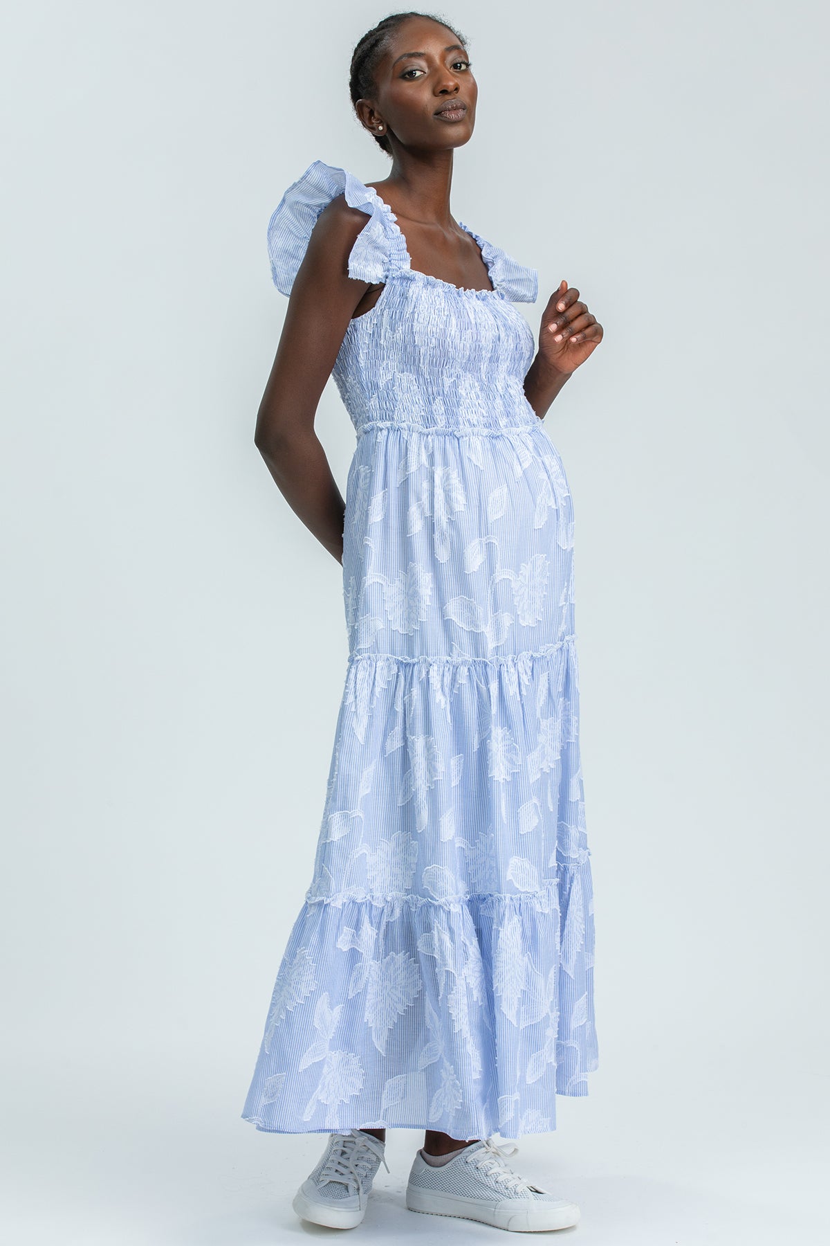 CLOÉ | Abito Premaman Lungo in Cotone