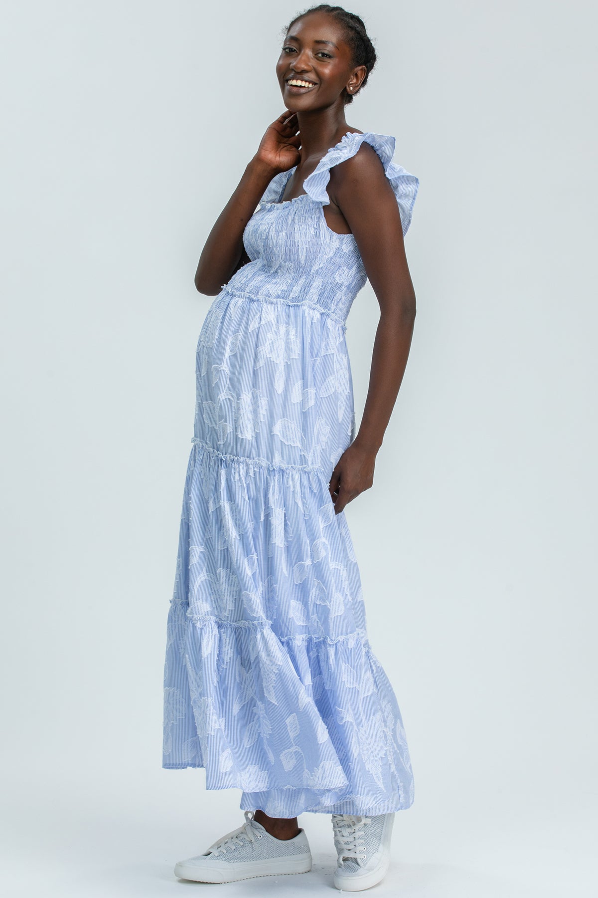 CLOÉ | Abito Premaman Lungo in Cotone