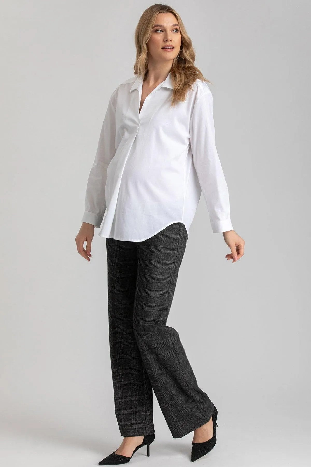ANNA | Camicia Premaman in Popeline - Pietro Brunelli