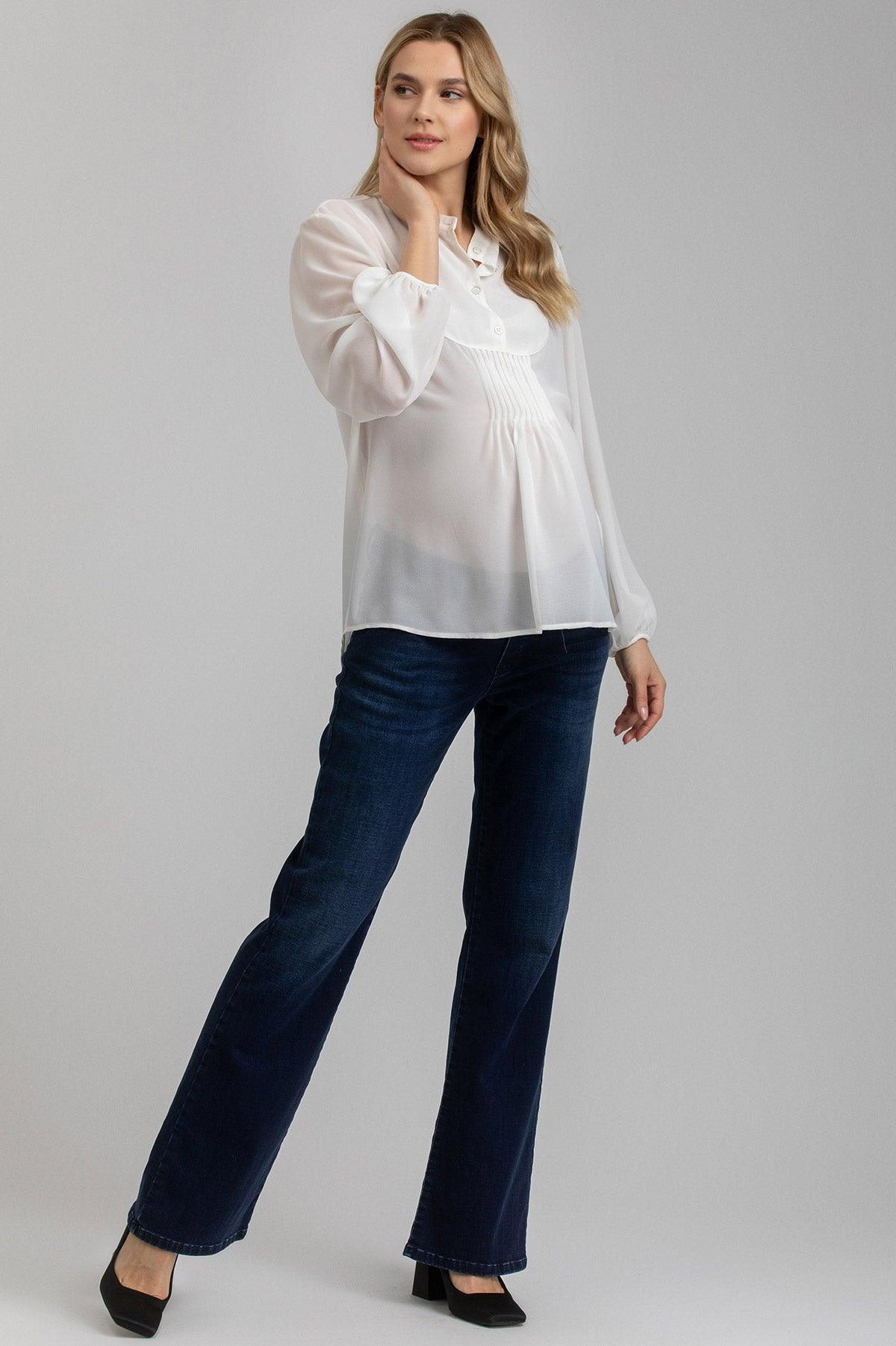 FLARE HI-RISE WB55 | Jeans Premaman Svasati - Pietro Brunelli