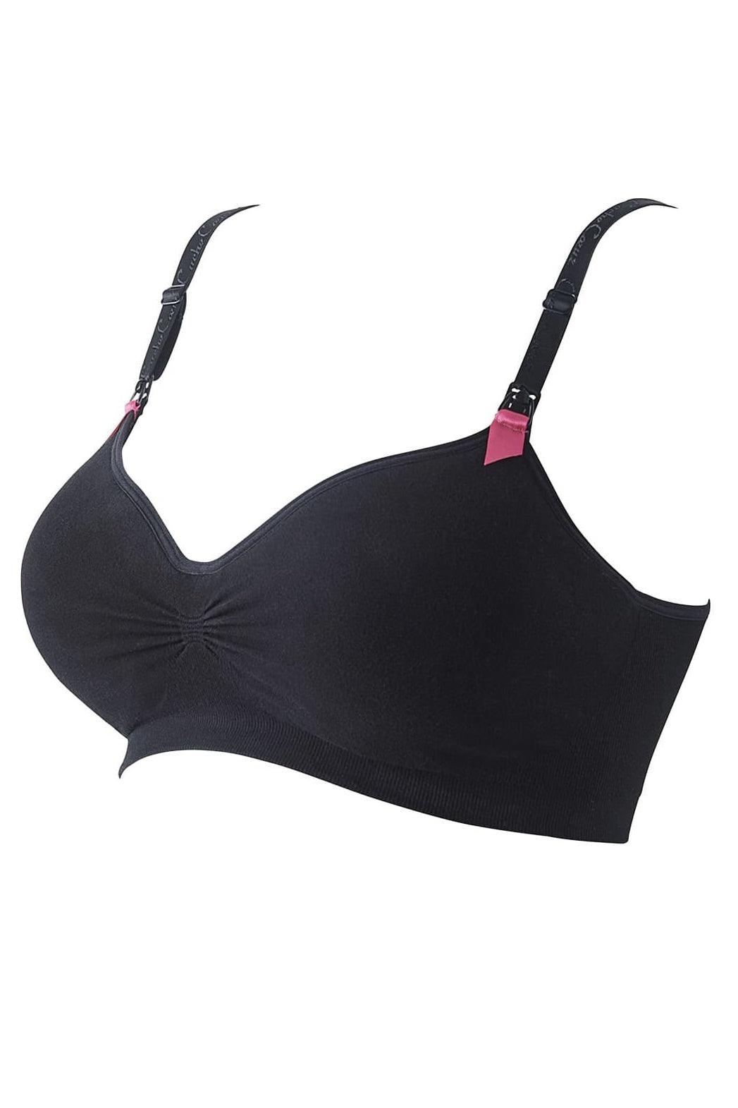 CURVE | Bralette Premaman e Allattamento Nero in Bambù - Pietro Brunelli