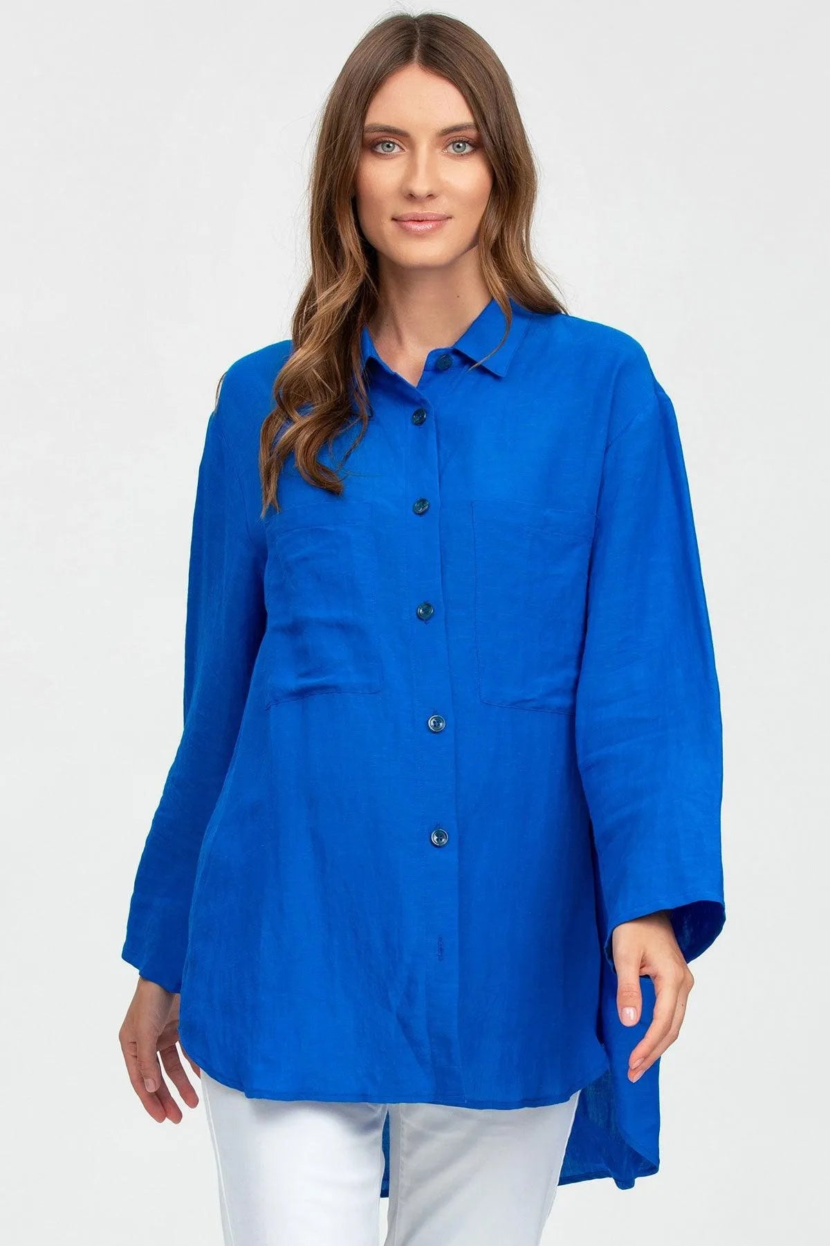 LISA | Camicia Premaman Oversize Blu