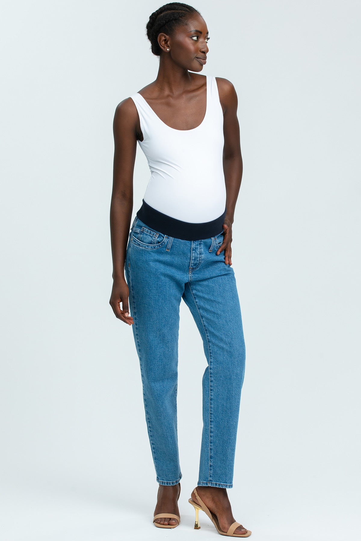 TAPERED JEANS W027 | Jeans Premaman