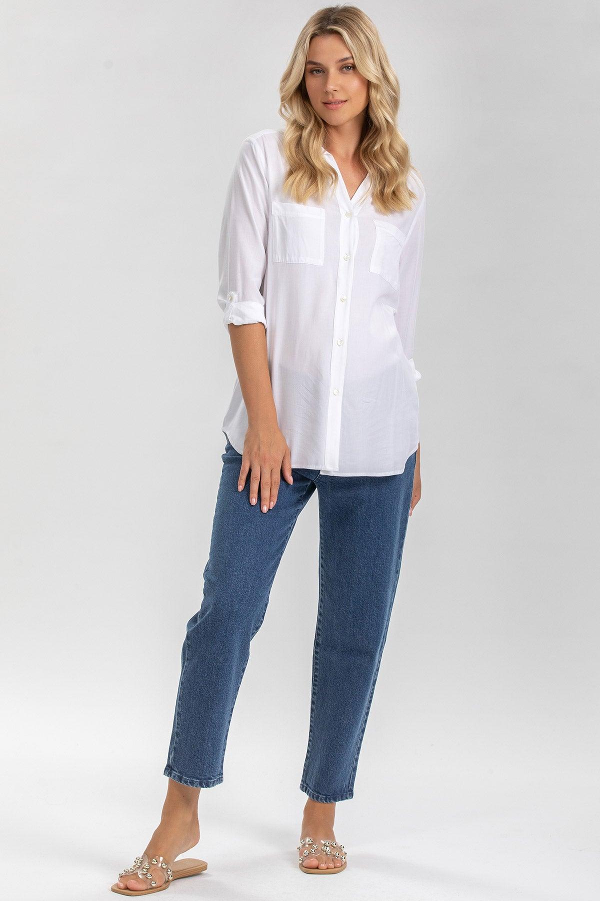 MOM FIT W030 | Jeans Premaman - Pietro Brunelli