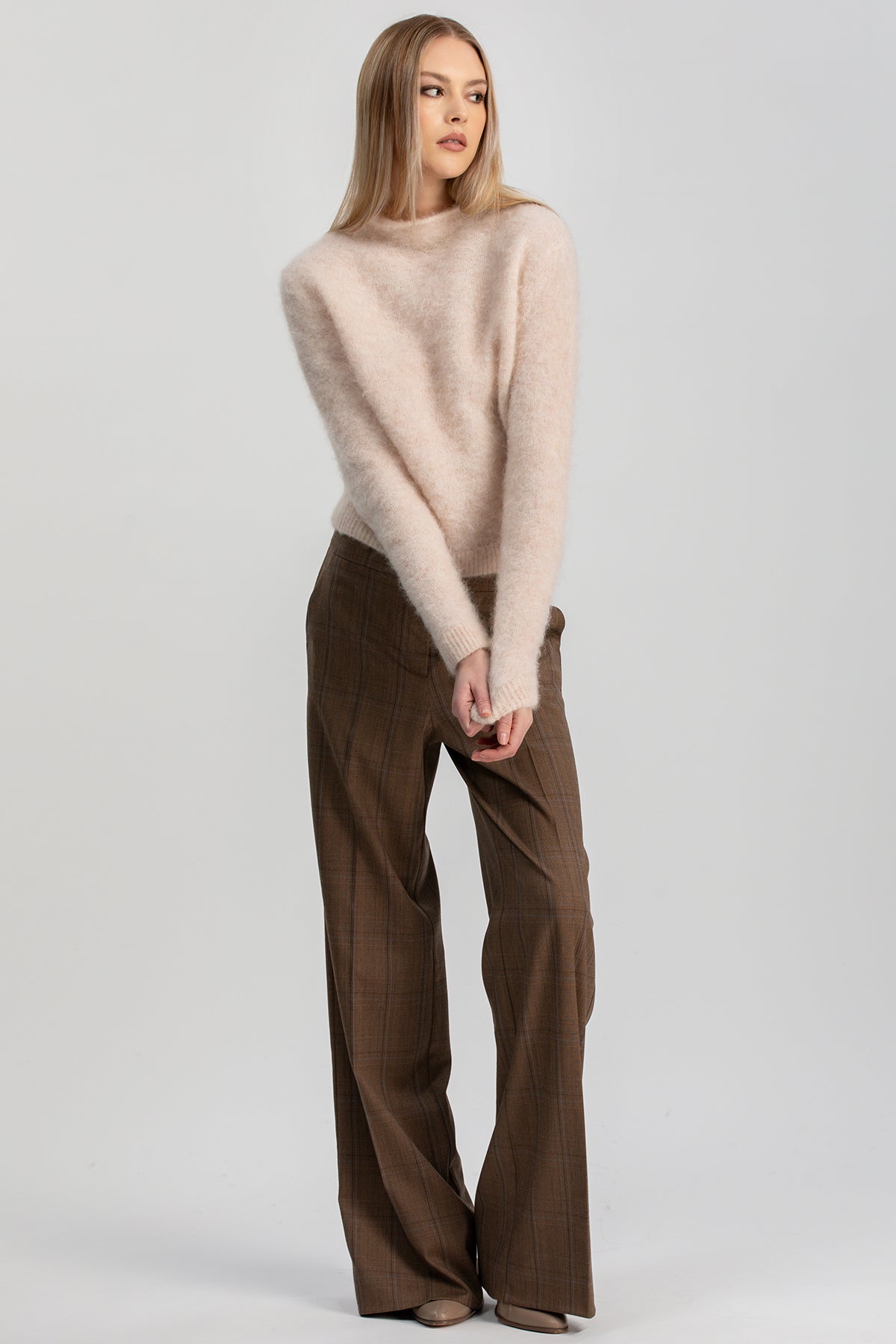 VAL VENY | Beige Sweater in Supreme Wool