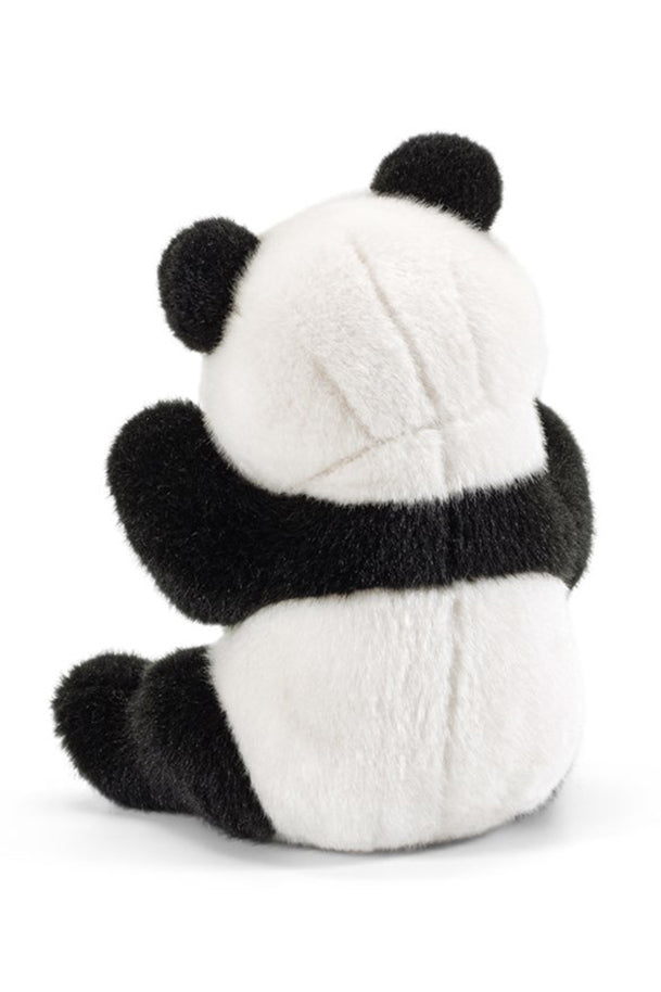 Peluche panda morbido, idea regalo per bambini e mamme premaman, sfondo bianco