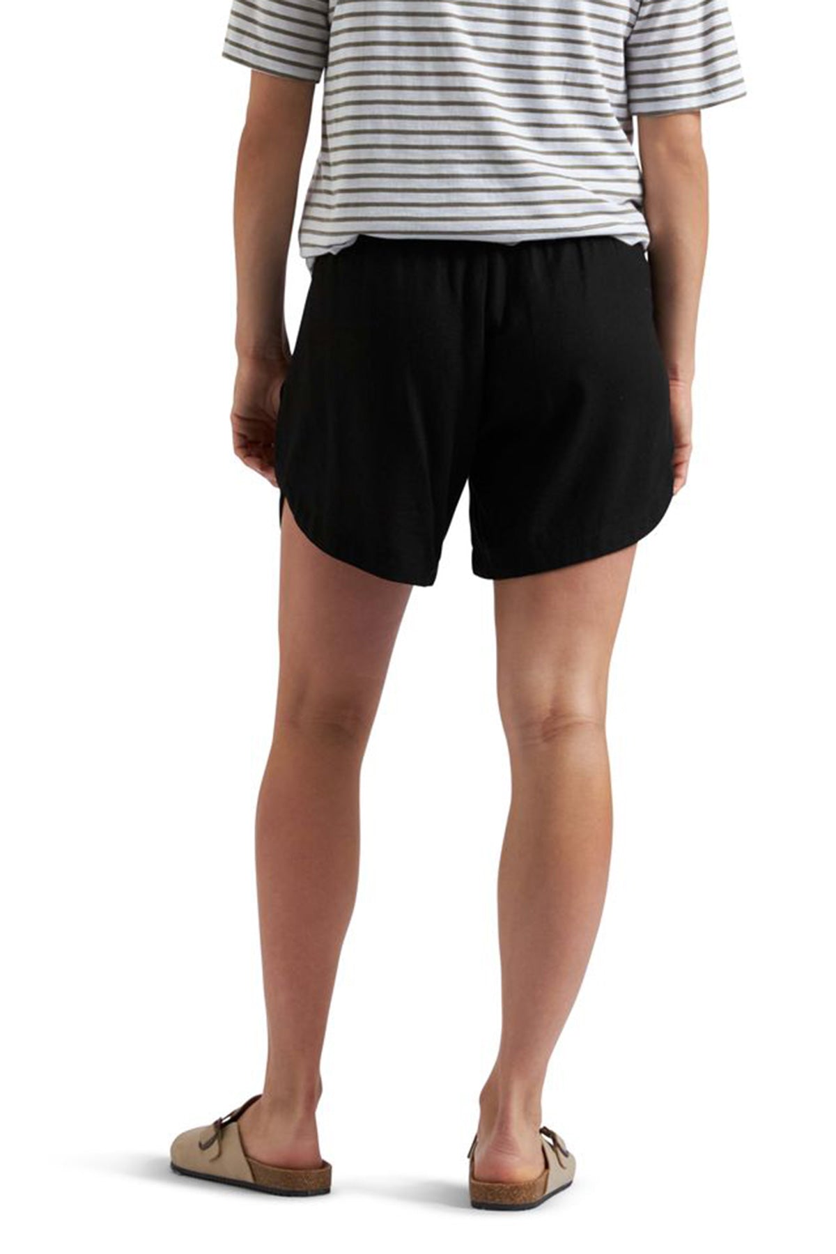BYRON | Shorts Premaman Neri in Lino