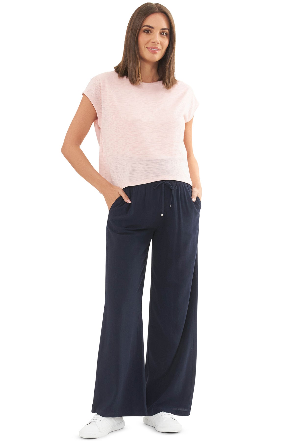 JAZMIN | Pink Maternity and Nursing T-Shirt