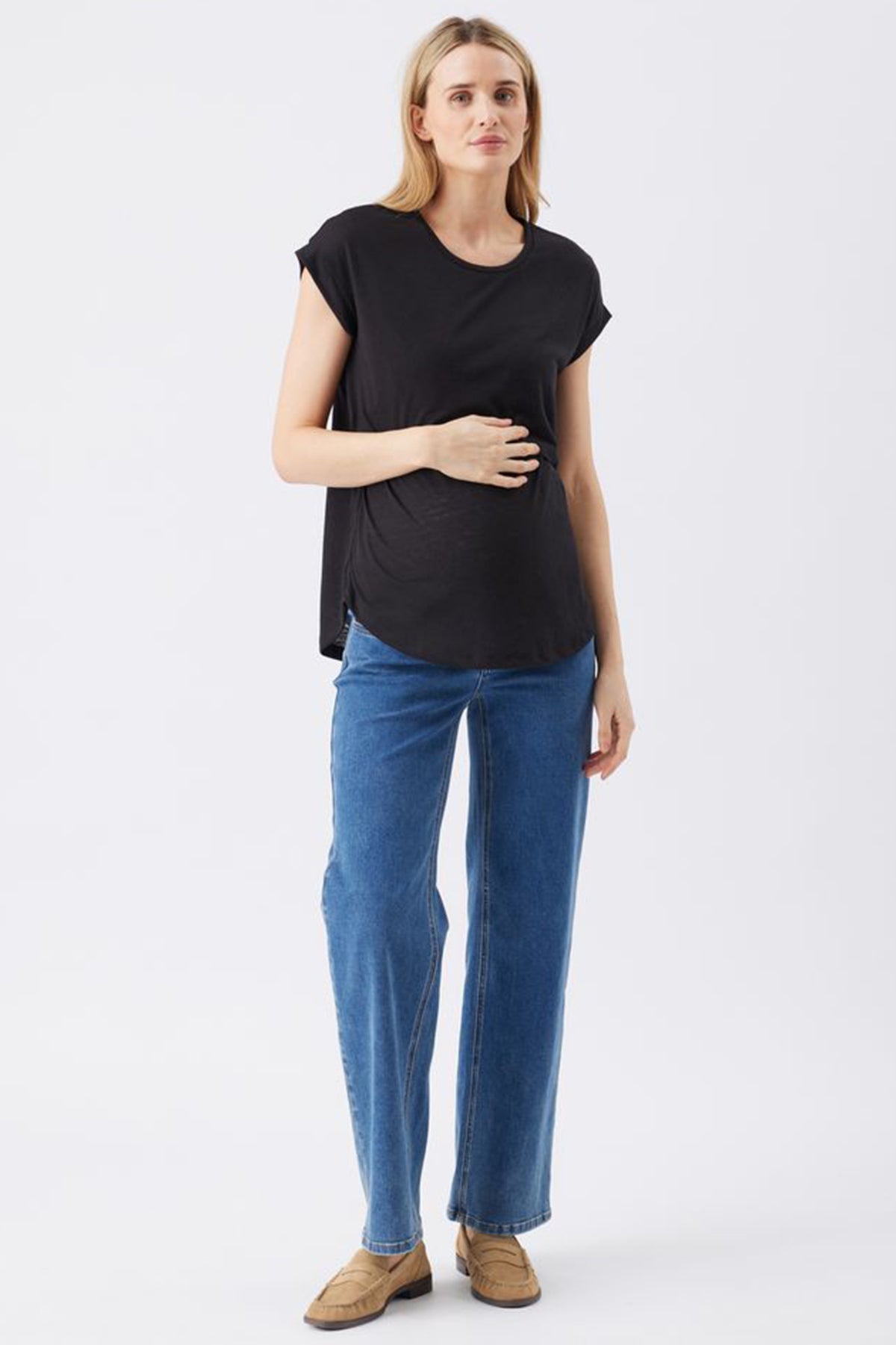 ZIGGY | Maglia Premaman e Allattamento Nera