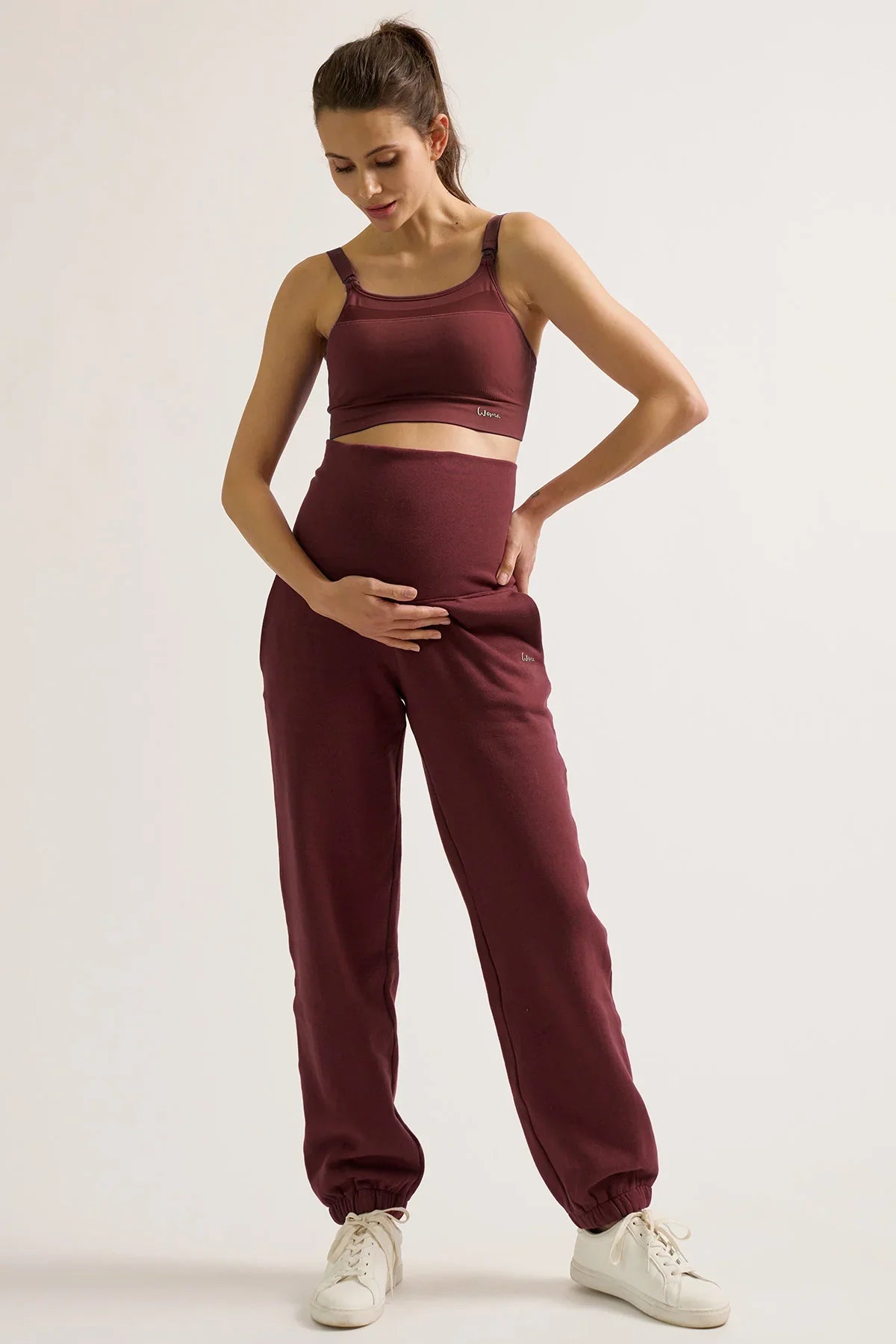 Pantaloni Jogger Premaman con fascia elastica