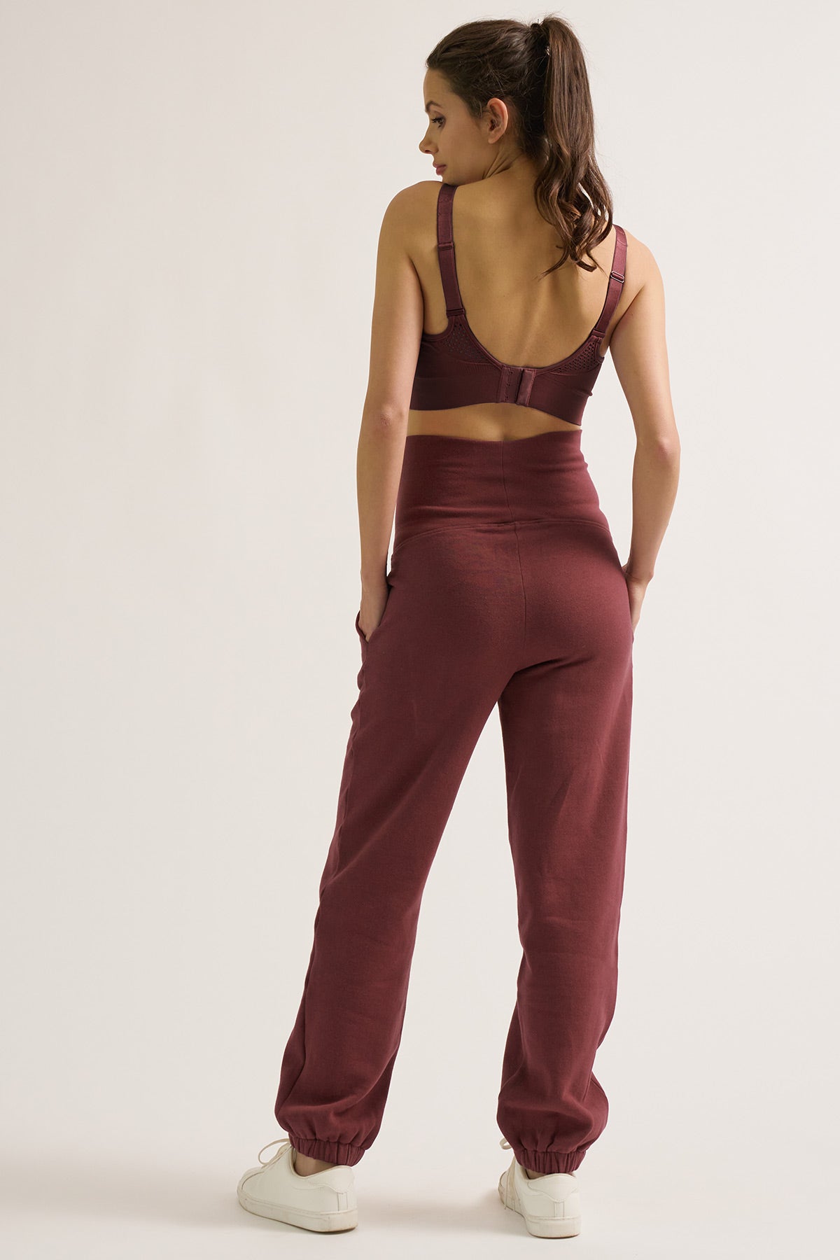 WOMA | Plum Maternity Jogger Pants