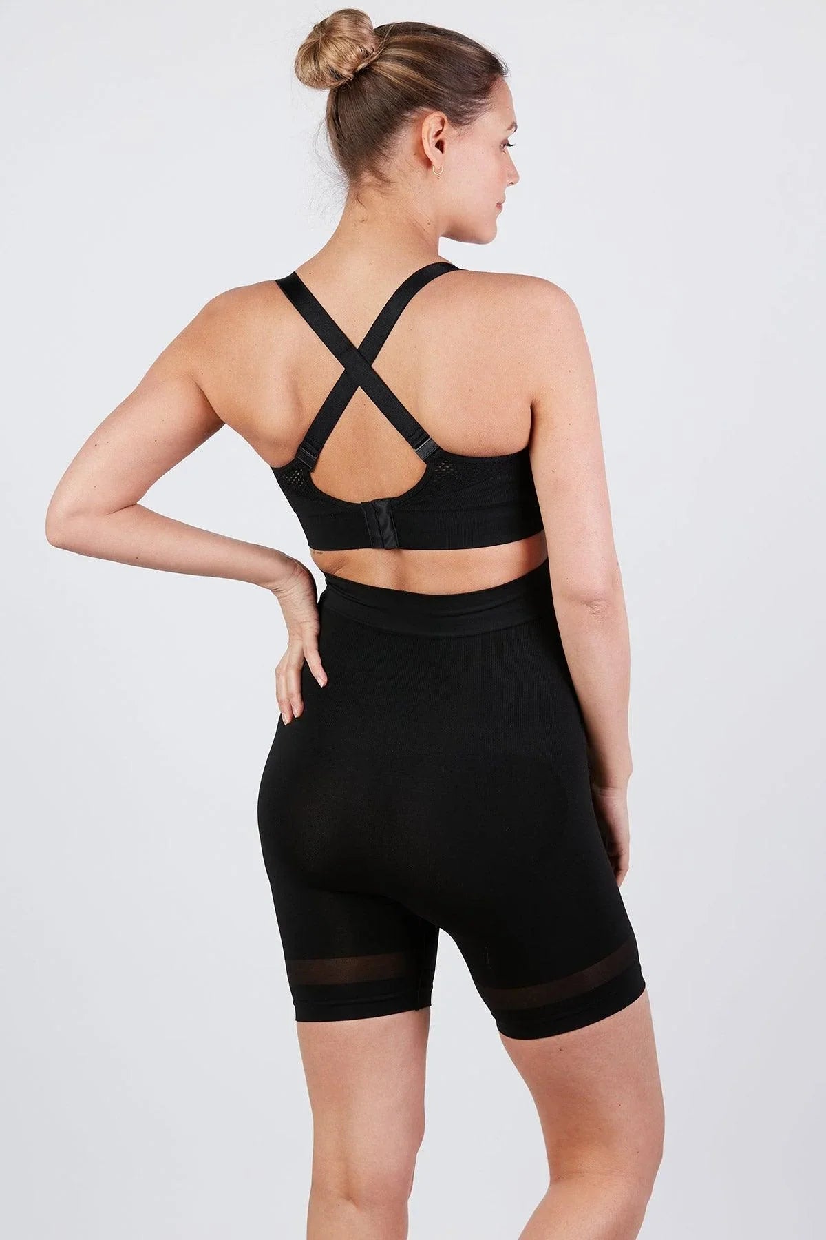WOMA | Shorts Premaman Sportivi Neri - Pietro Brunelli