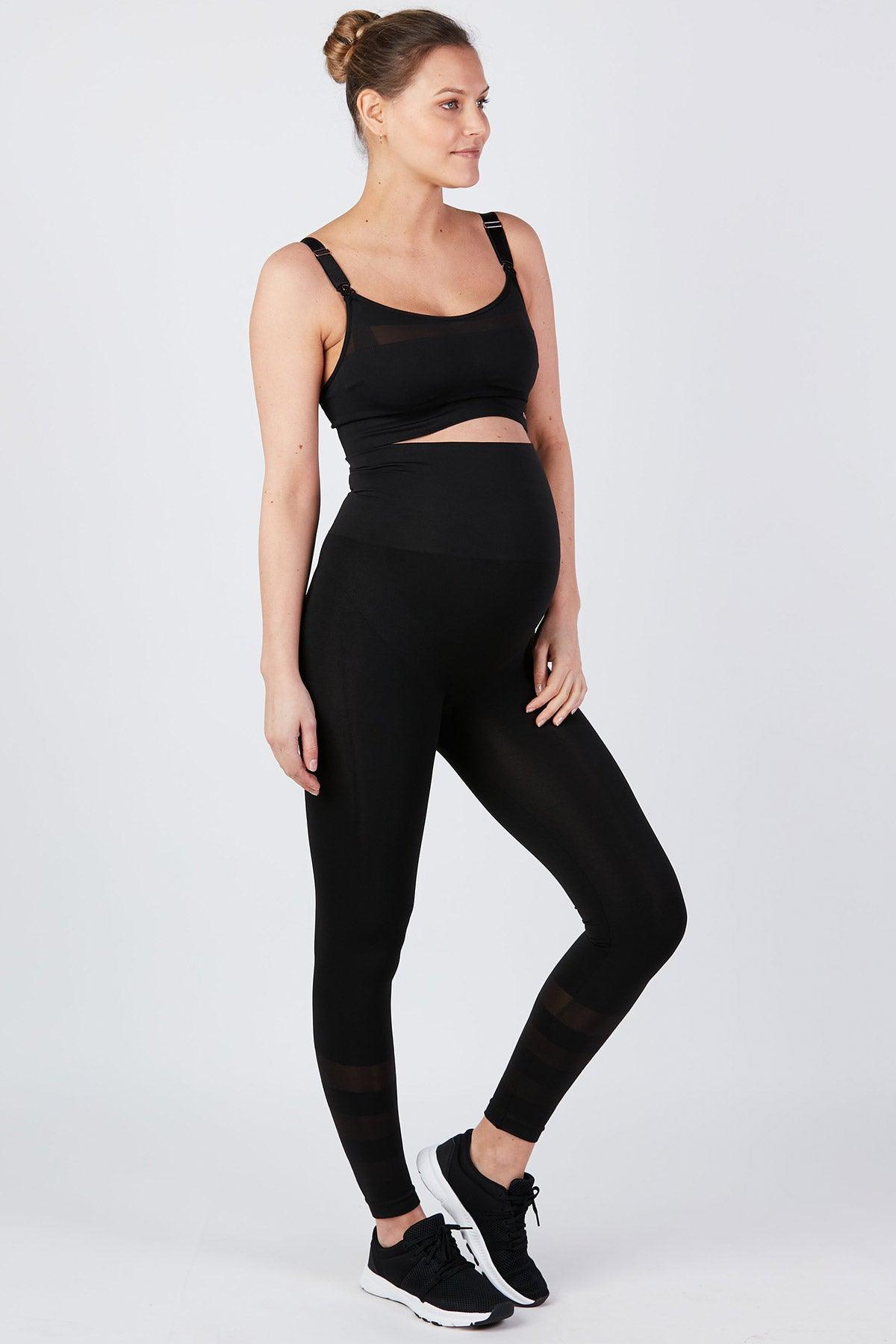 WOMA | Leggings Premaman Sportivi Neri - Pietro Brunelli