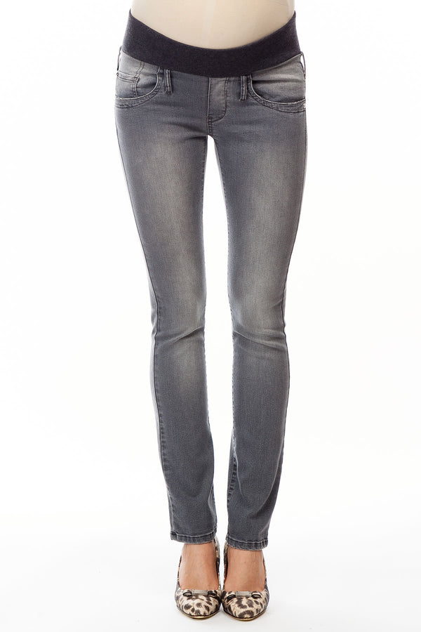 SKINNY W900 | Grey Maternity Jeans
