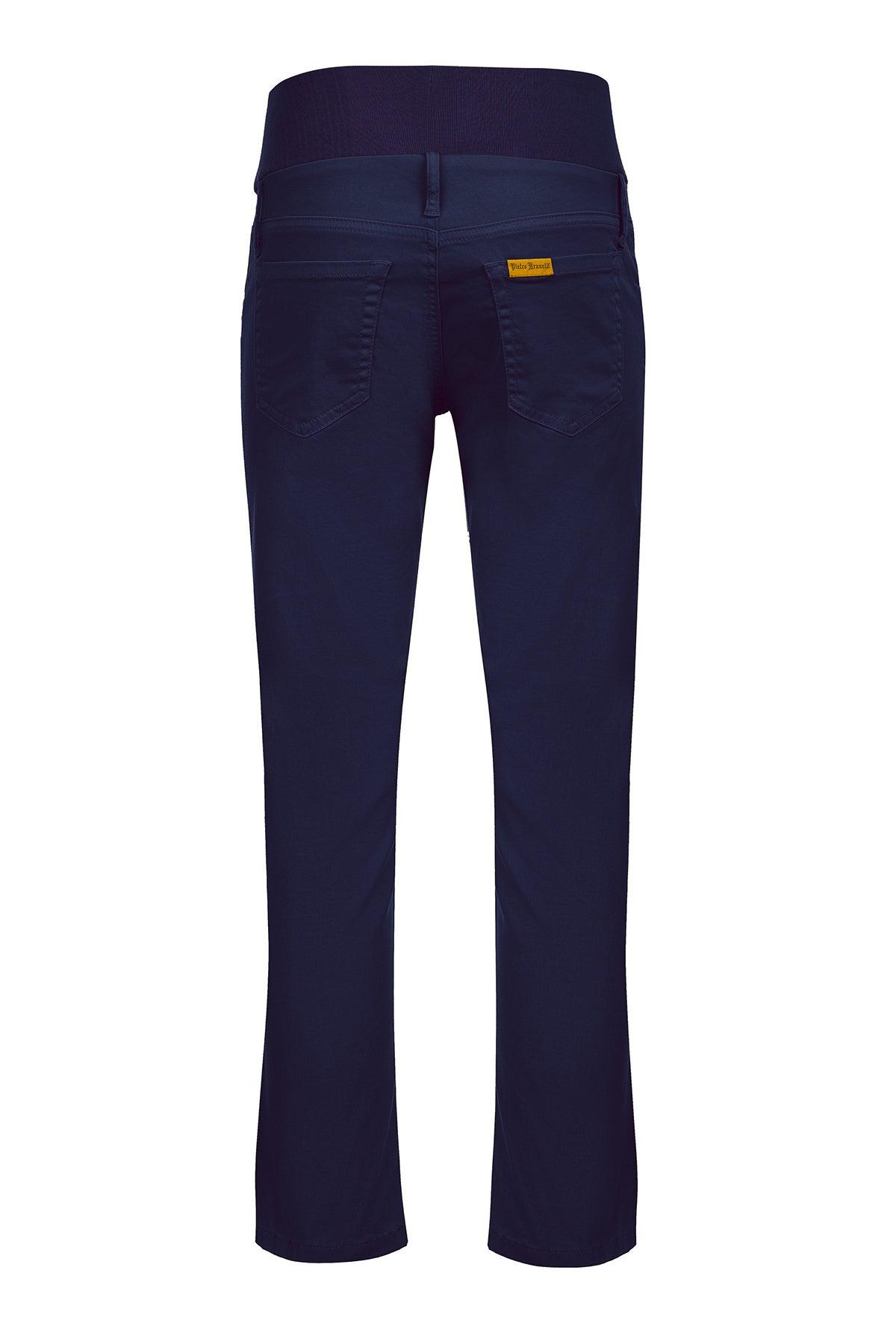 CAPRI BLU | Pantaloni Premaman in Cotone Elasticizzato - Pietro Brunelli