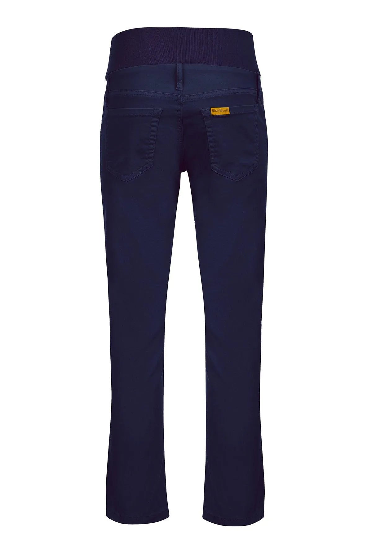 CAPRI BLU | Pantaloni Premaman in Cotone Elasticizzato - Pietro Brunelli