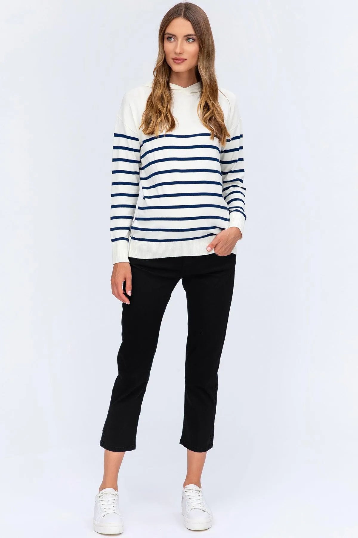 Pantaloni Premaman in Cotone Elasticizzato