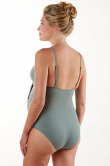 MANITOBA | Sage Green Maternity Swimsuit