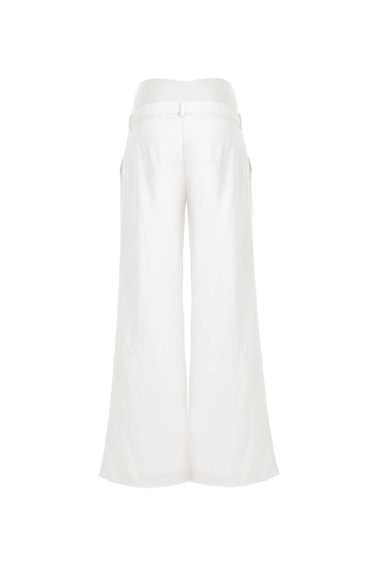 JOSEPH | Pantaloni Premaman in Lino Bianchi - Pietro Brunelli