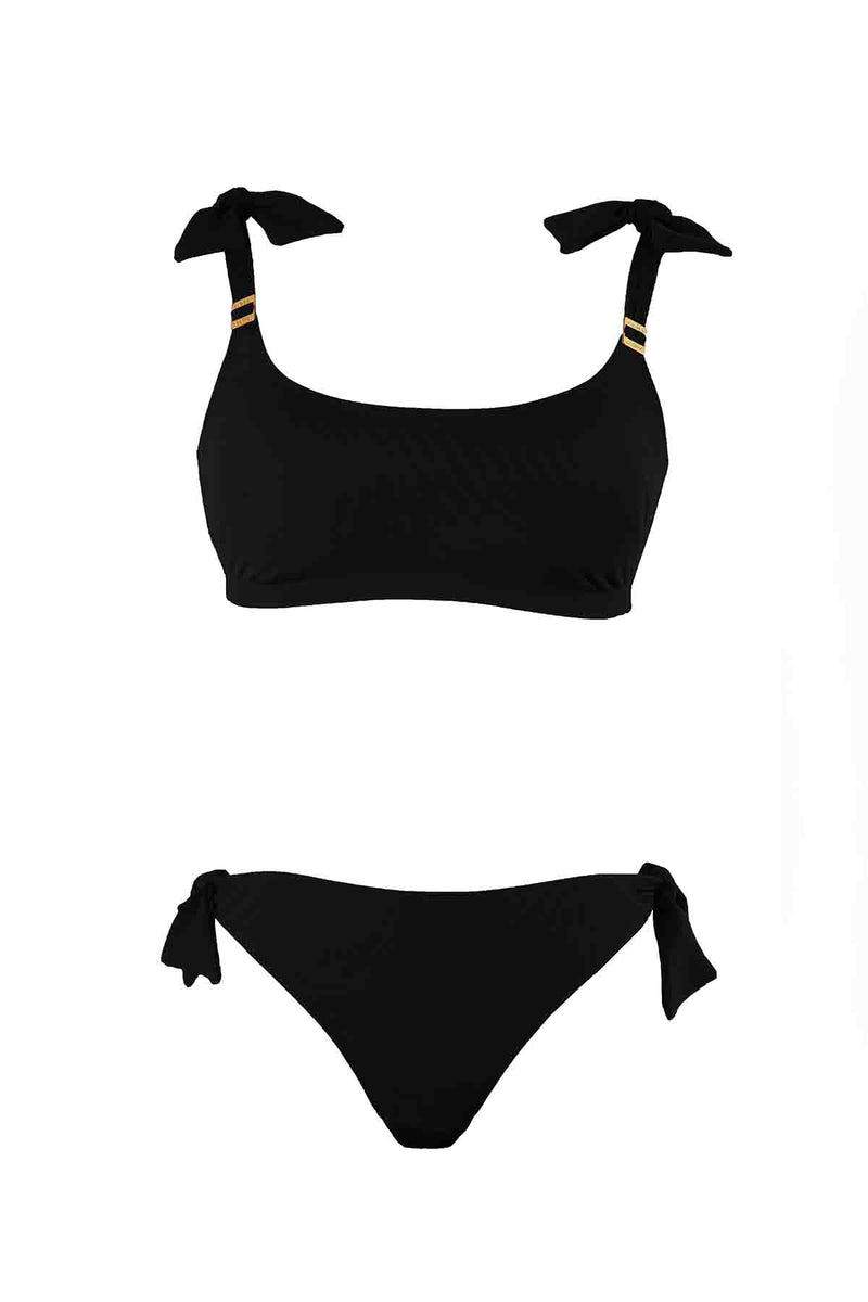 PORTO VECCHIO | Black Maternity Bikini