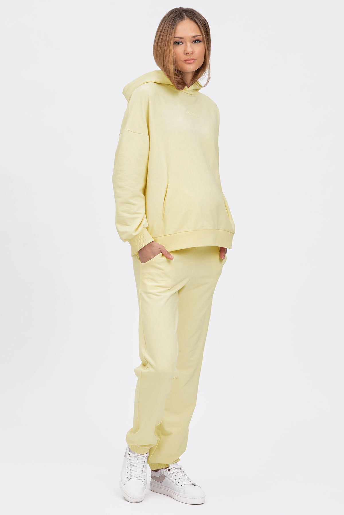 Yellow Maternity Tracksuit THE COZY TRACKSUIT Pietro Brunelli