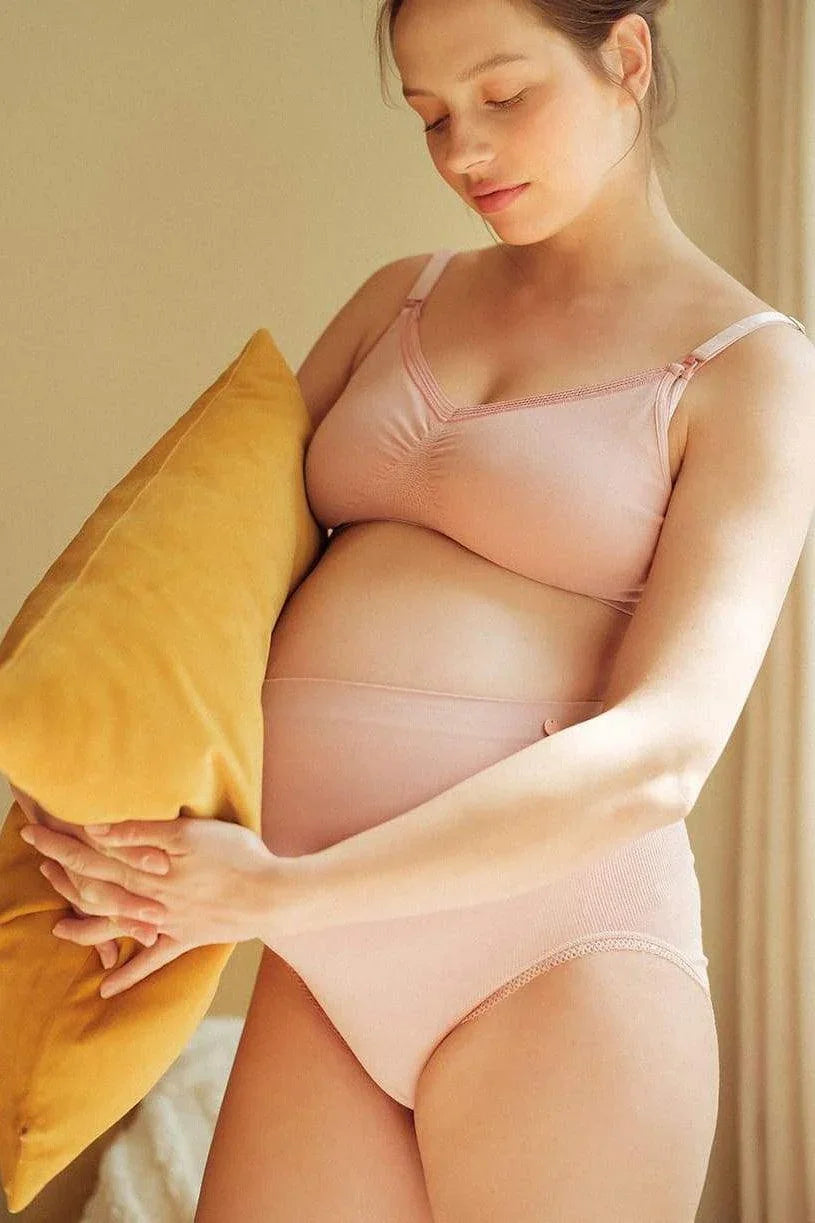 ORGANIC | Culotte Premaman a Vita Alta Rosa - Pietro Brunelli