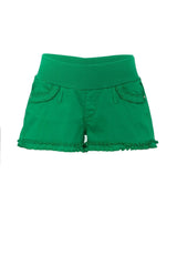 BONNIE MINI SHORTS VERDE | Pantaloncini Premaman in Cotone