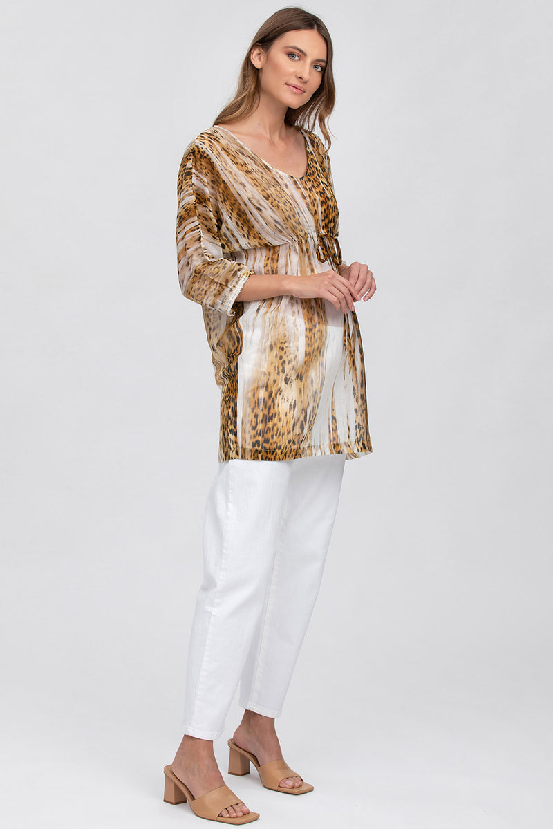 LA TAVOLARA | Maternity Silk Blend Shirt