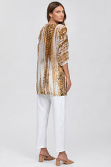 LA TAVOLARA | Maternity Silk Blend Shirt