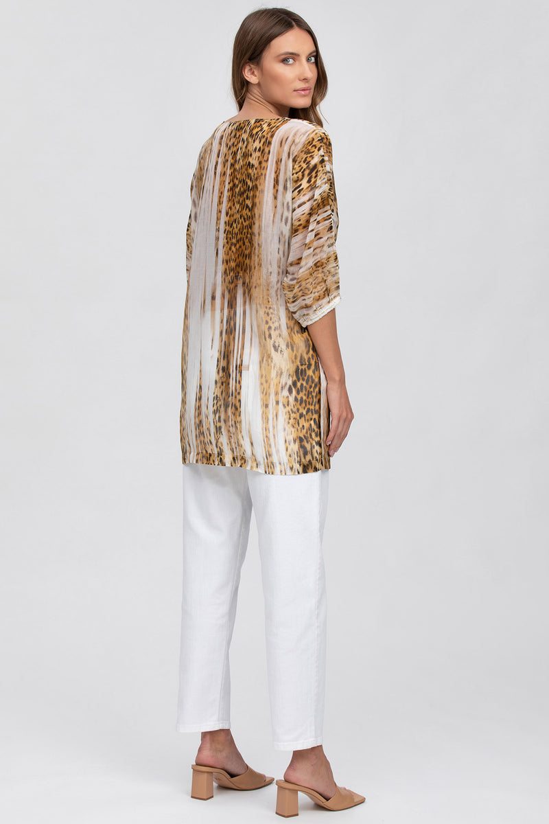 LA TAVOLARA | Maternity Silk Blend Shirt