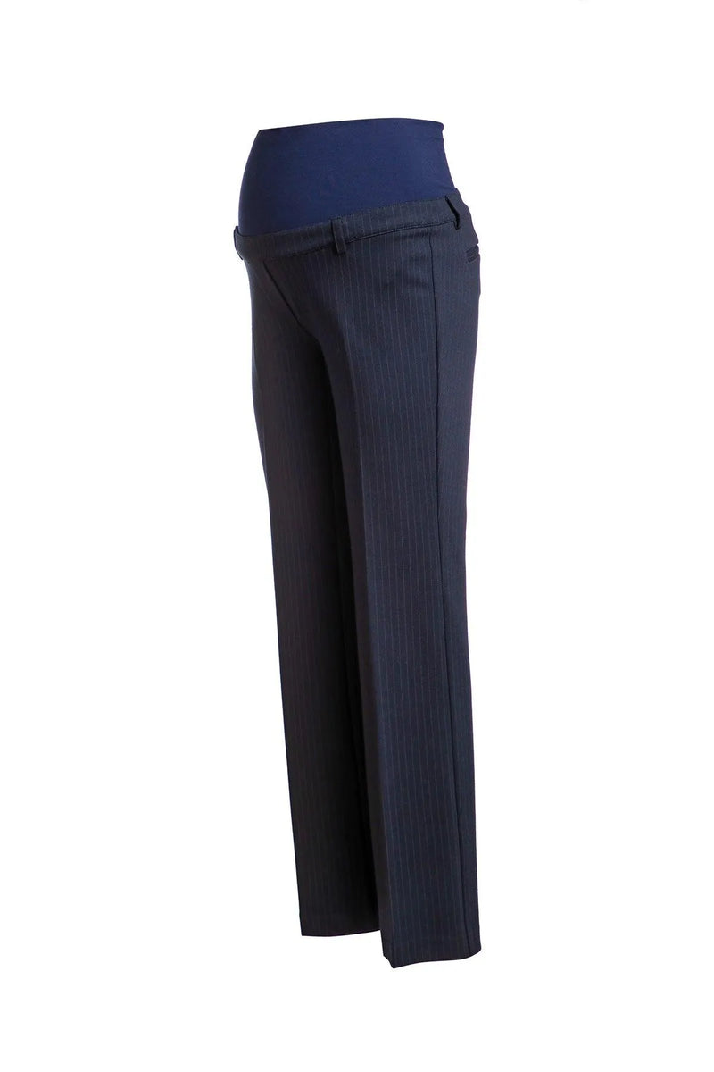NOAH | Pantalone Premaman Gessato a Gamba Dritta - Pietro Brunelli