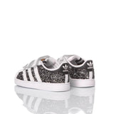 Adidas Superstar Baby Glitter Black