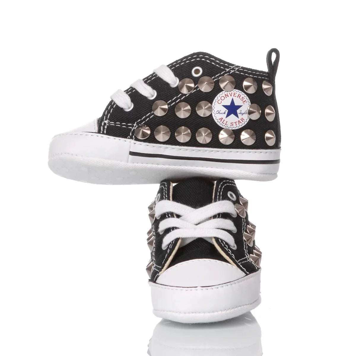 Converse Crib Black Studs