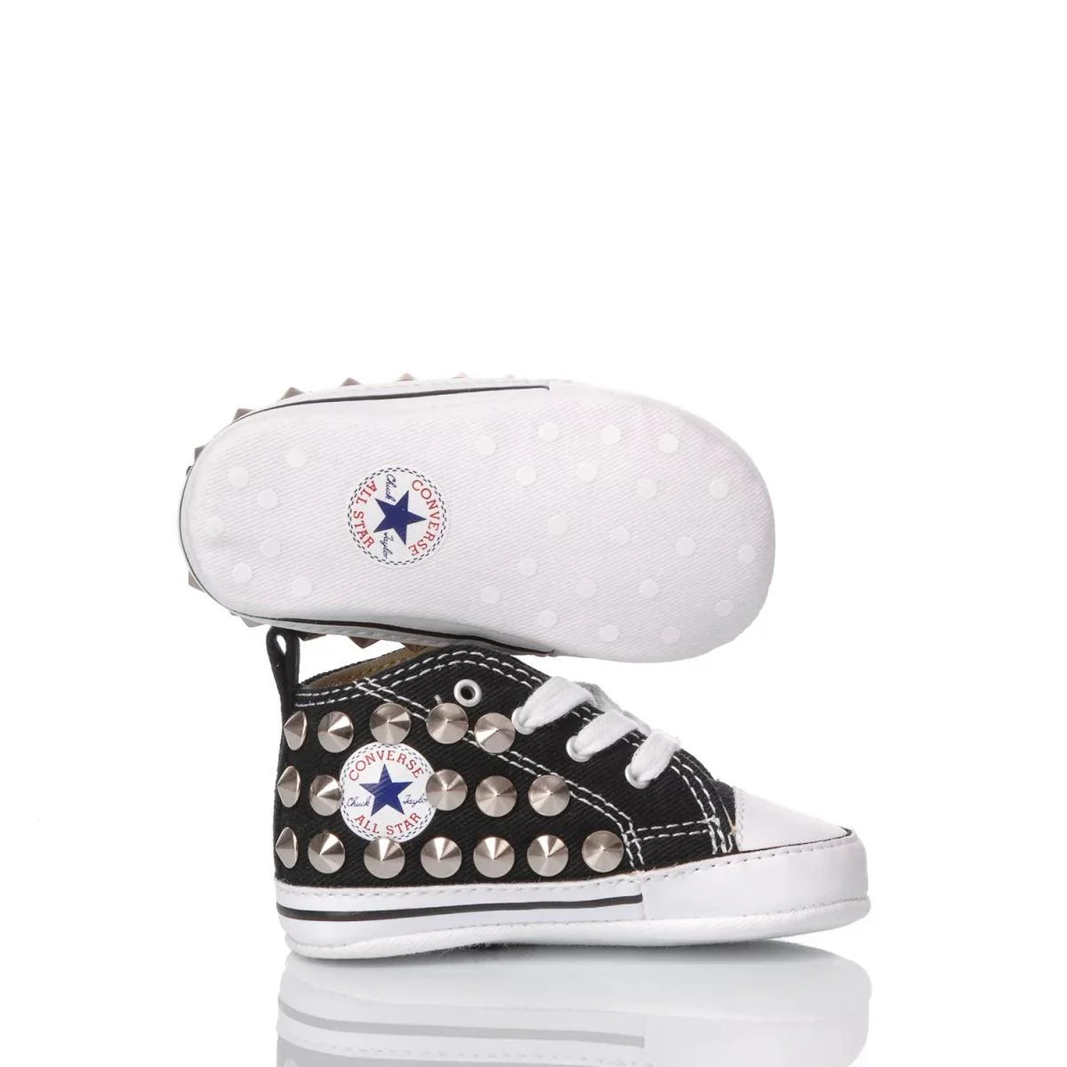 Converse Crib Black Studs