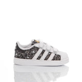 Adidas Superstar Baby Glitter Black