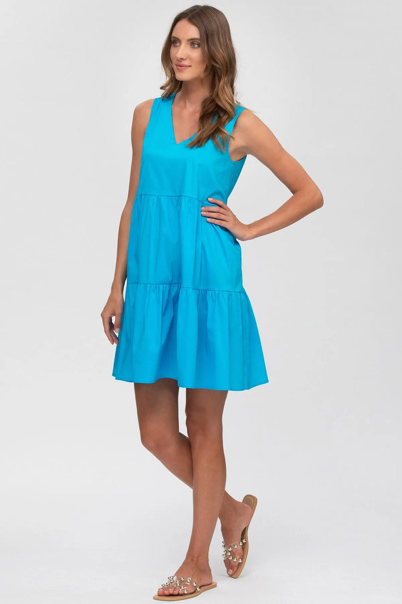 MELODY | Abito Premaman Blu con scollo a V