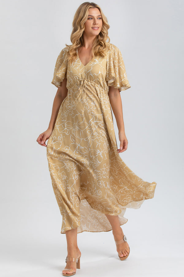 VALENTINA QD51 | Maxi Abito Stampato