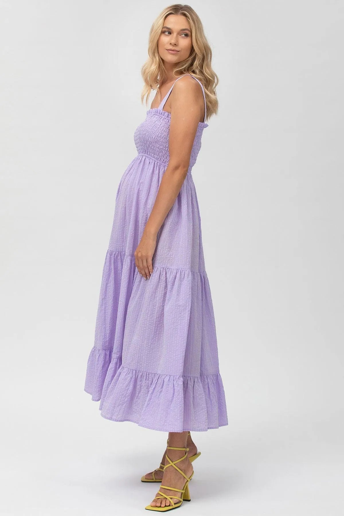 Robe Purple Motherhood Maternity Taille M - Brodée De Perles, Très Bon état