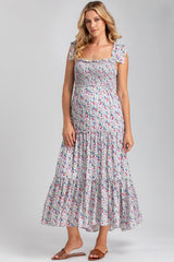 CLOÉ QC50 | Abito Premaman Lungo con Stampa