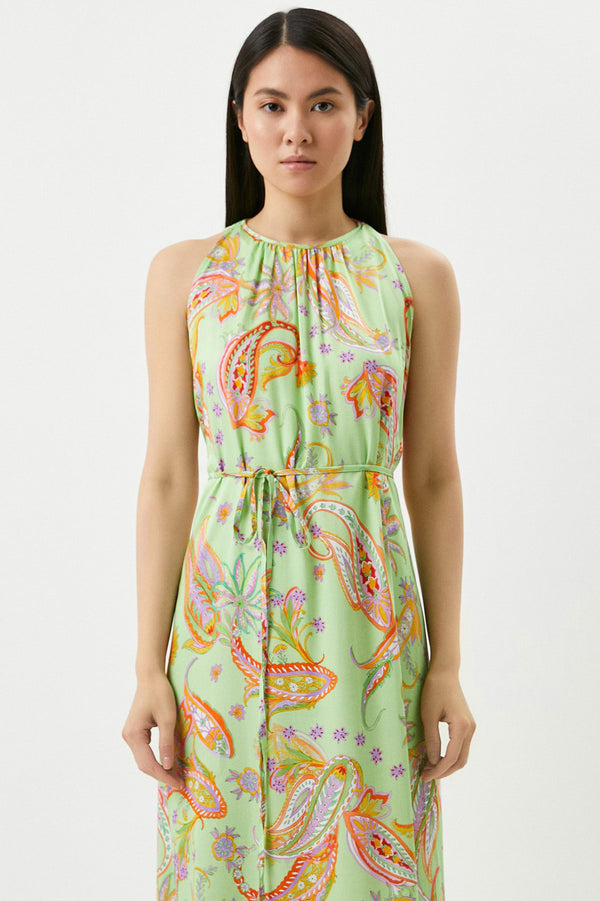 FRANCESCA QA13 | Printed Maxi Dress