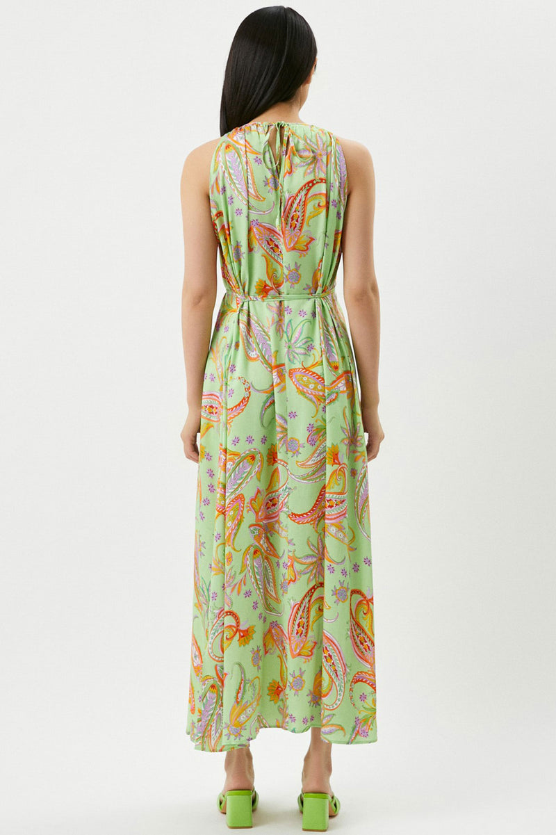 FRANCESCA QA13 | Printed Maxi Dress