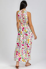 FRANCESCA QA37 | Maxi Abito Stampato