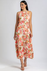 FRANCESCA QA38 | Maxi Abito Stampato