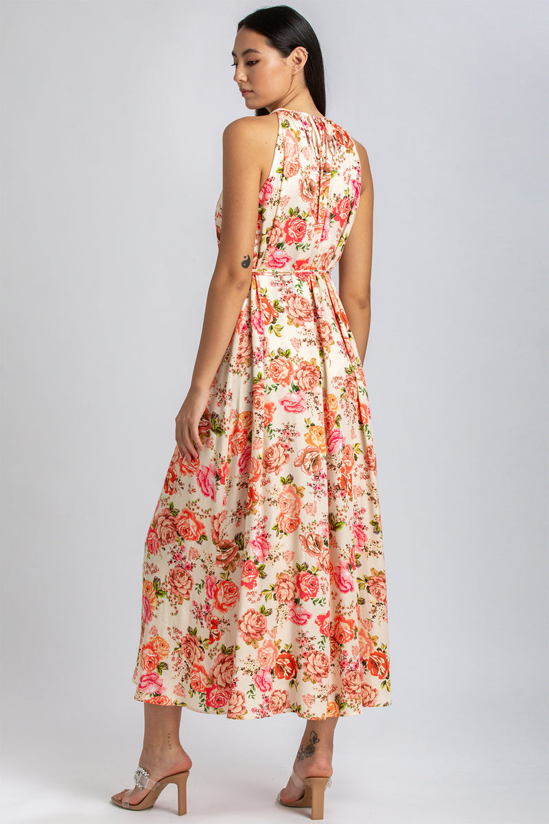 FRANCESCA QA38 | Maxi Abito Stampato