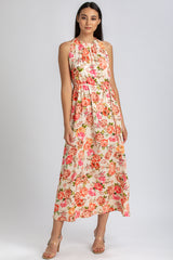 FRANCESCA QA38 | Maxi Abito Stampato