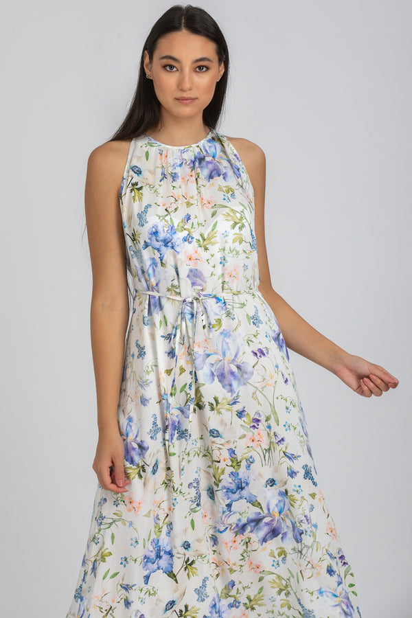 FRANCESCA QA44 | Printed Maxi Dress