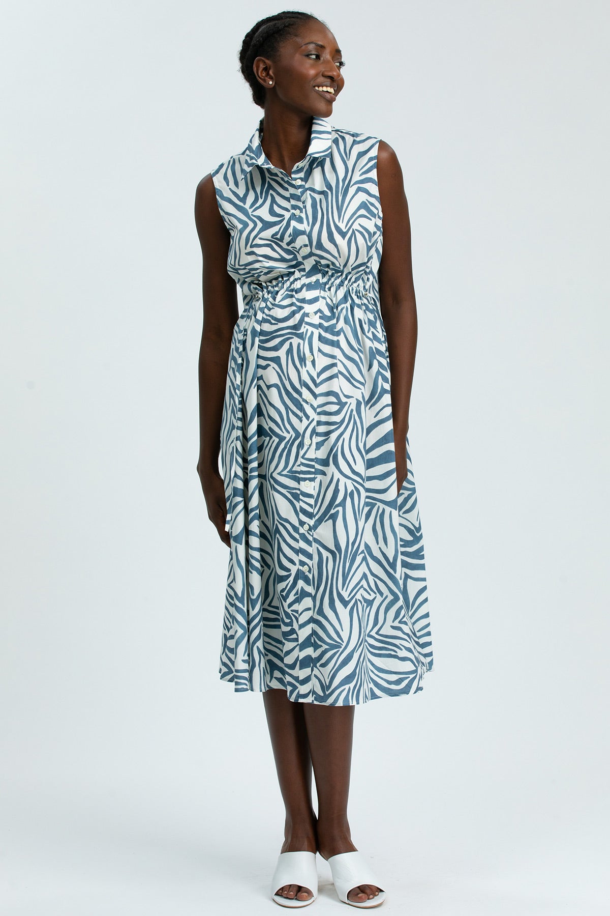 CANNES QA67 | Abito Chemisier Premaman e Allattamento Stampato