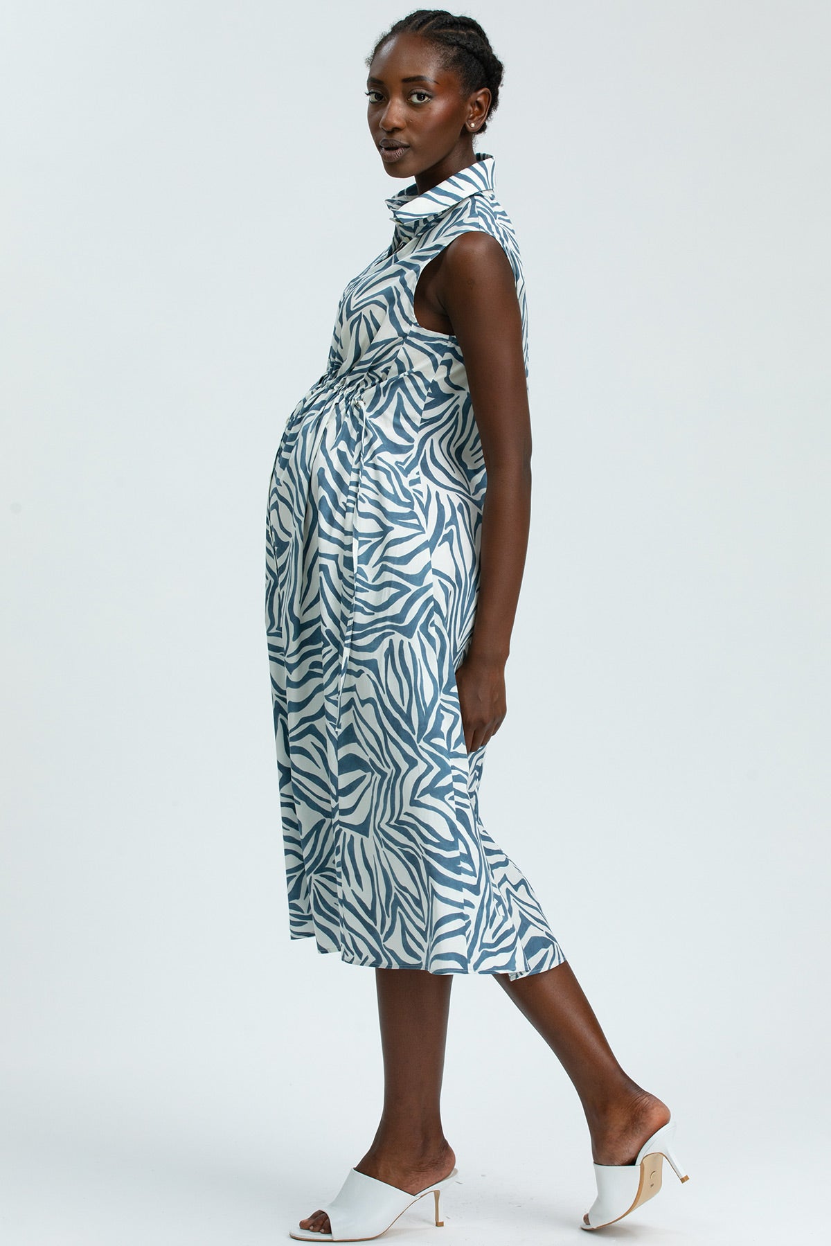 CANNES QA67 | Abito Chemisier Premaman e Allattamento Stampato